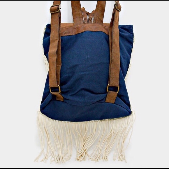 NEW!!! Boho Fringe Festival Backpack - Picture 3 of 3